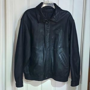 Men's leather jacket